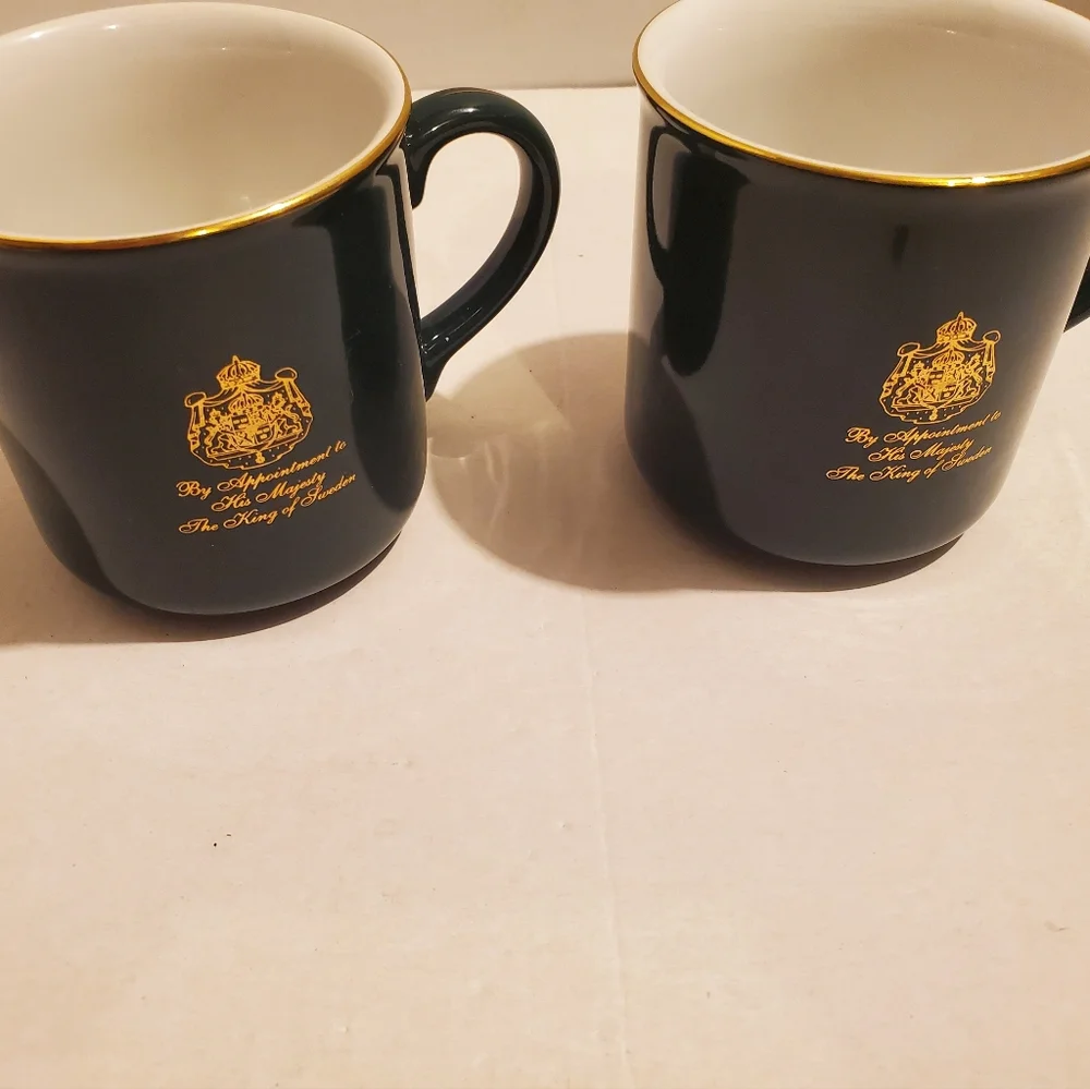 Set Of Green With Gold GEVALIA CUPD